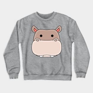 hippopotamus Crewneck Sweatshirt